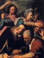 Christ conduisant les changeurs d’argent du Temple Rembrandt